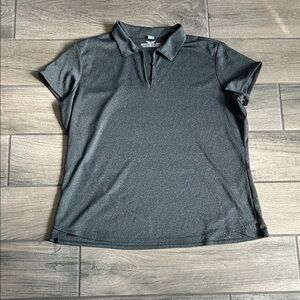 Charcoal Short Sleeve Polo Shirt